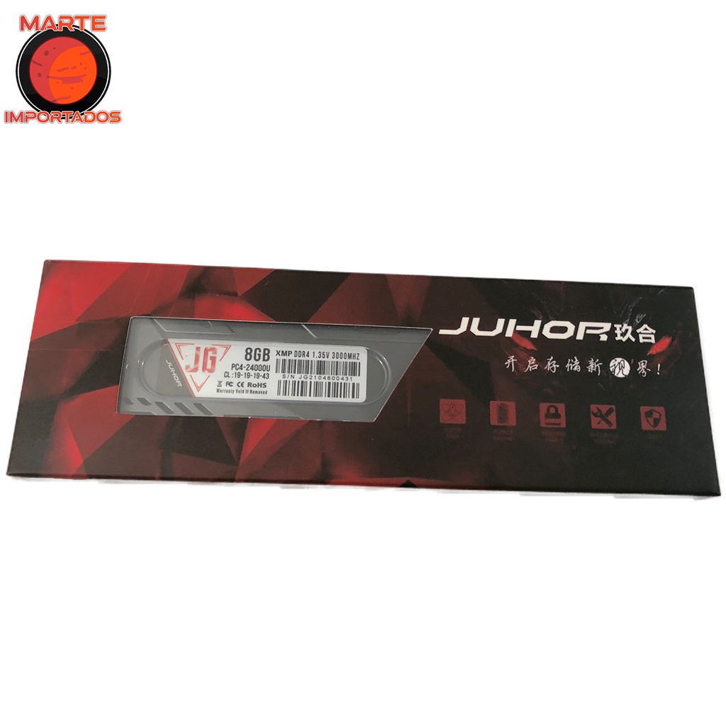 Memória Ddr4 8gb 3000mhz Udimm - Juhor