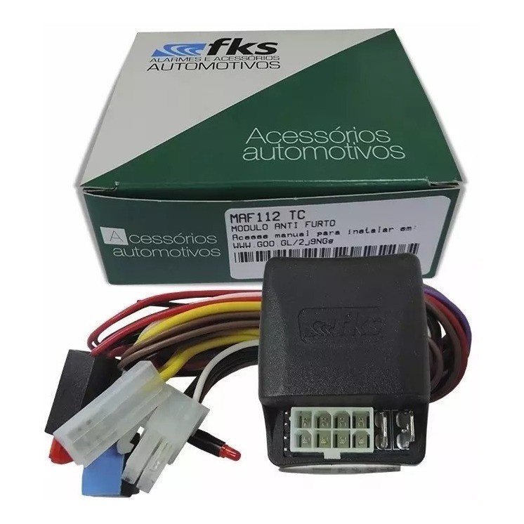 Bloqueador Automotivo Maf 112 Tc Fks Anti-furto Fks . em Oferta na Shopee