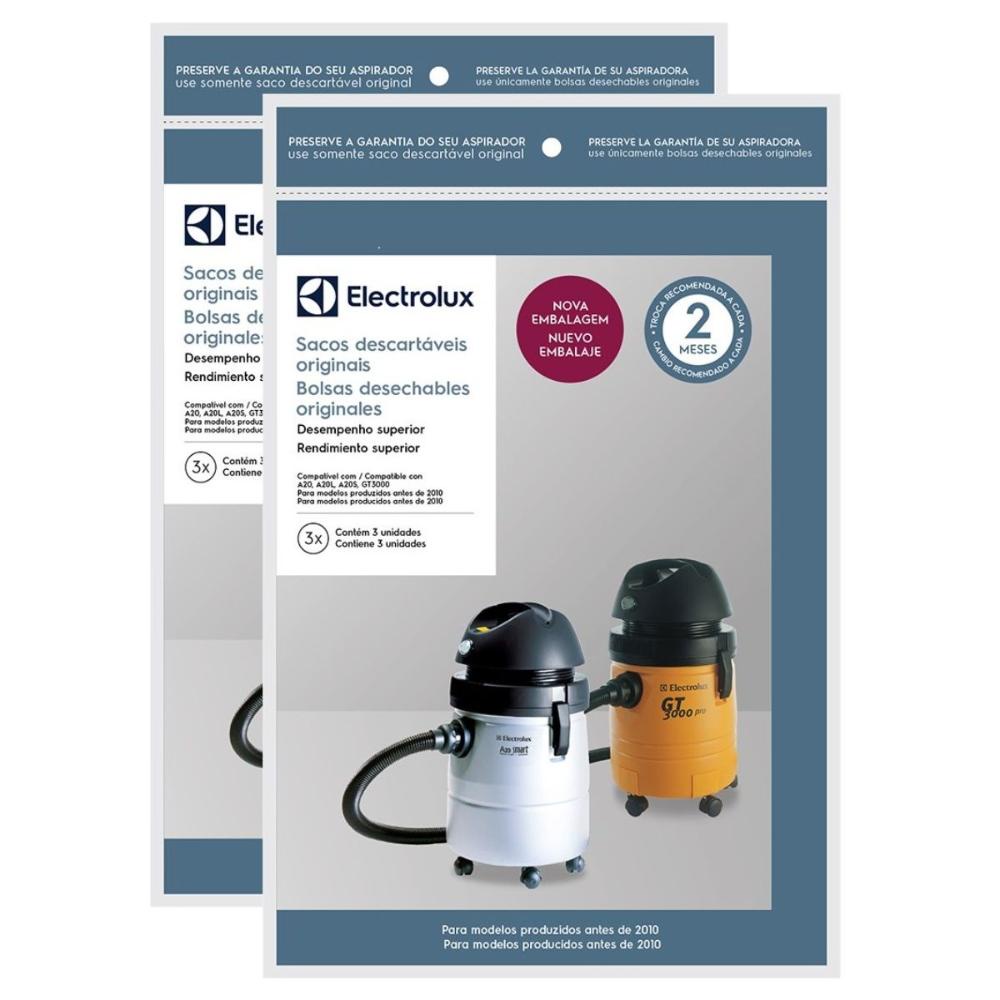 6 Sacos Desc P/ Electrolux A20s Fab. Antes de 2010