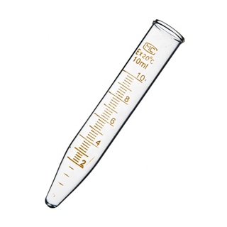 Tubo Para Centrifuga Conico Graduado 10ml Vidro em Oferta na Shopee