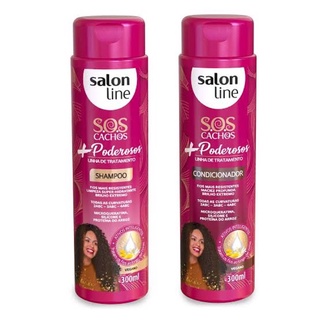 Kit Sos Cachos Poderosos Com Ativador De Cachos Salon Line C 03 Produtos Shopee Brasil