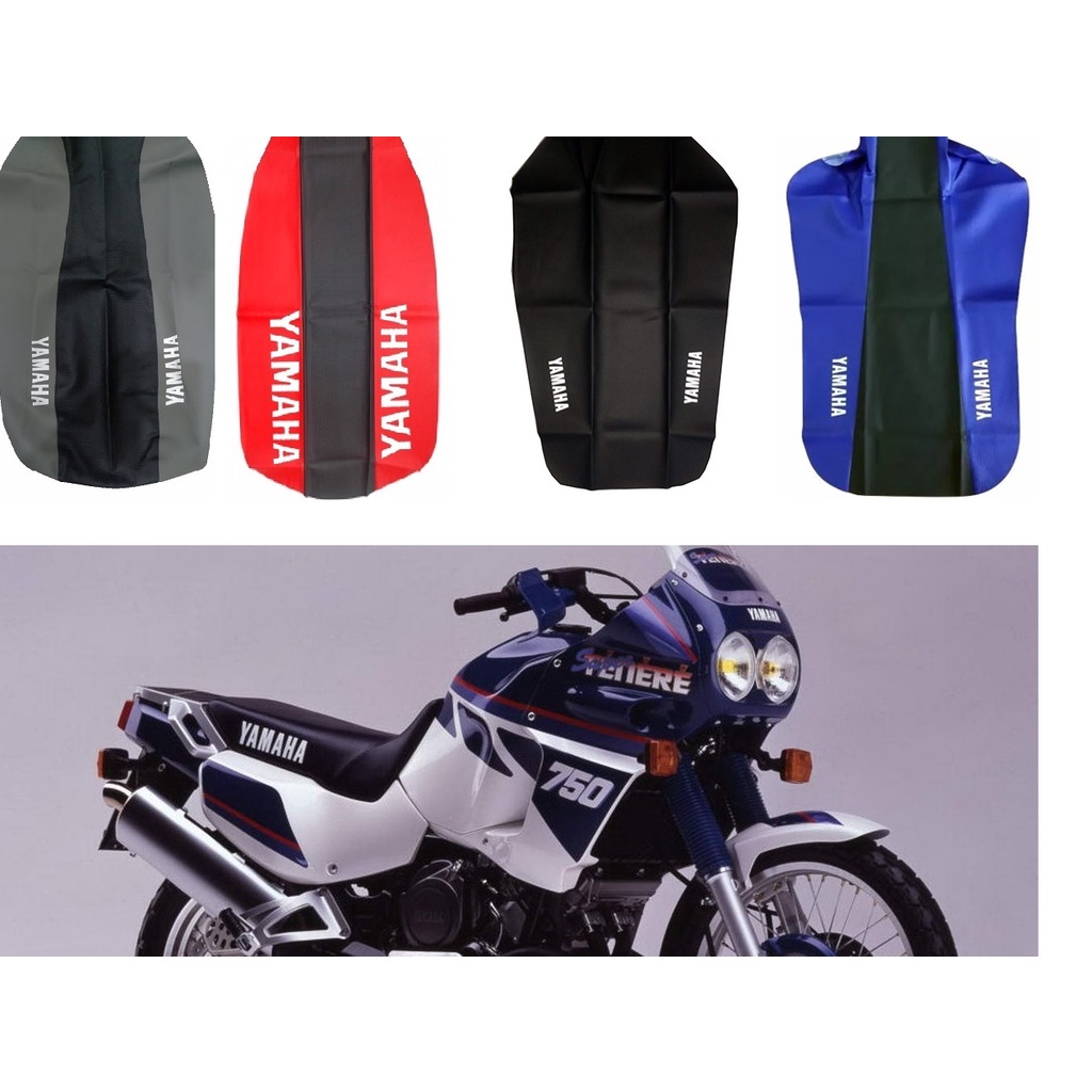 Capa Banco Yamaha Super Tenere 750 Anti Derrapante lado vermelho