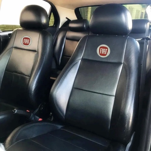 Capa De Banco 100% Couro Fiat Grand Siena 2012 Até 2021 em Oferta na Shopee
