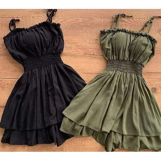 vestido tipo macaquinho
