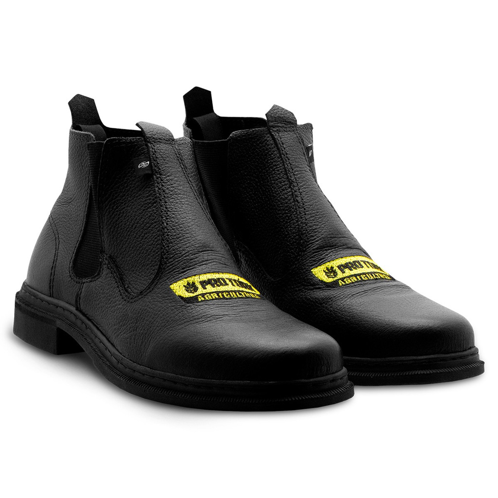 Botina Bota Trabalhador em Couro Legitimo Masculino Floater Eco Pro Tork Agriculture