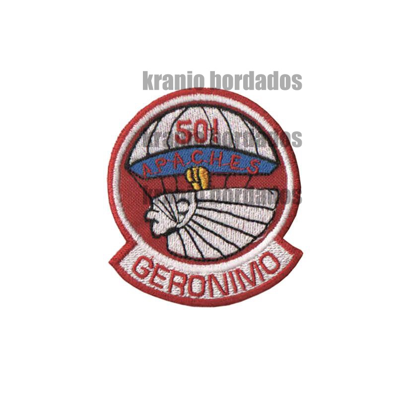 APACHES GERONIMO AIRSOFT PAINTBALL PATCH BORDADO ENVIO IMEDIATO
