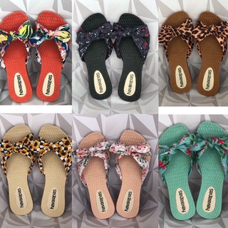 Kit c/12 pares de chinelo sandália rasteirinha lançamento HAV NOZINHO revenda barato direto de fábrica