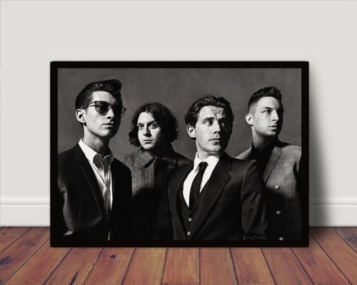 Quadro  / Poster C Moldura Arctic Monkey Indie Rock P2119