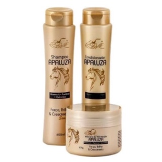 Shampoo + Condicionador e Mascara Apaluza Belkit