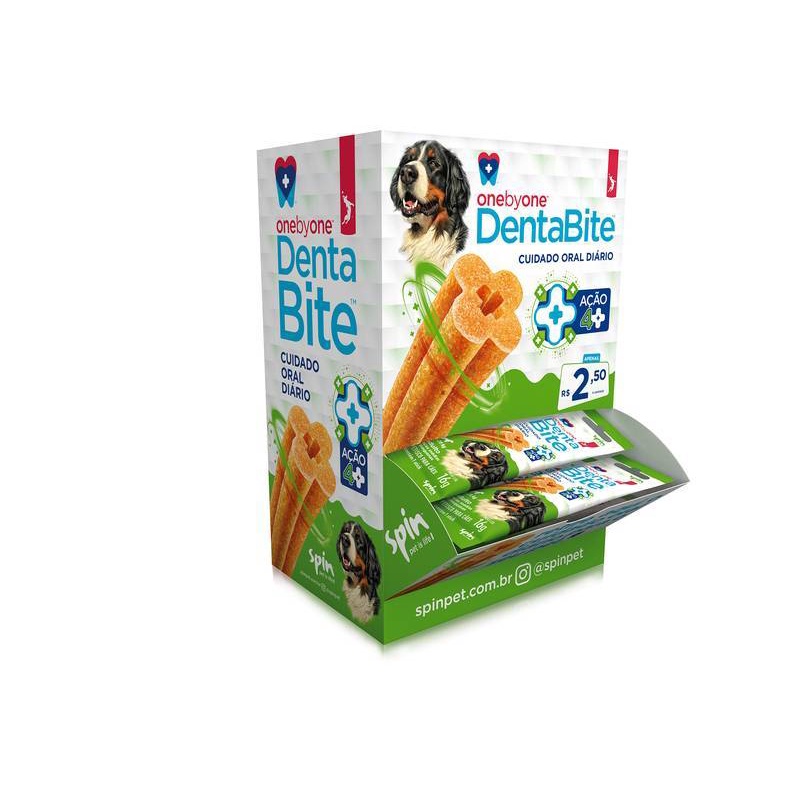 Kit Petisco Saudável Saúde Oral Mal hálito cães  15g Com 60 Unidades