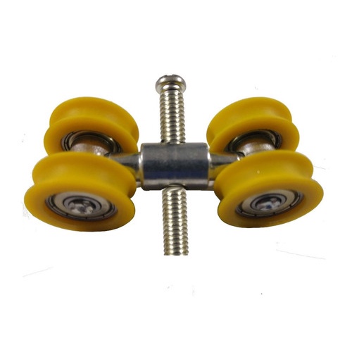 Roldana Côncava Rolamento Blindado 160kg 4r Fermax - 2pçs