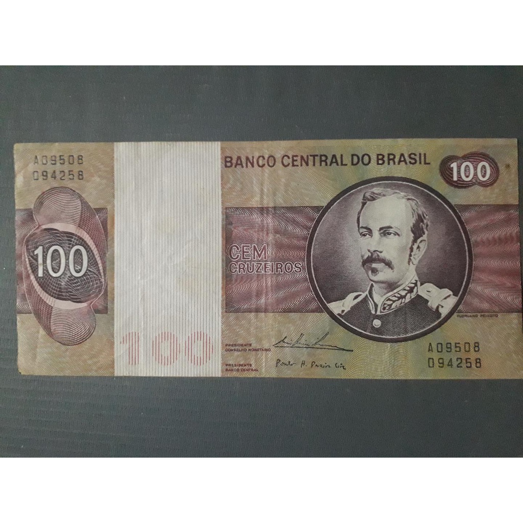 CÉDULAS BRASILEIRAS - 100 CRUZEIROS - FLORIANO PEIXOTO 2EDIÇÃO [Paulo Hortênsio Pereira Lira]