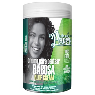 Creme de Pentear Babosa Aloe Cream 800g - Soul Power
