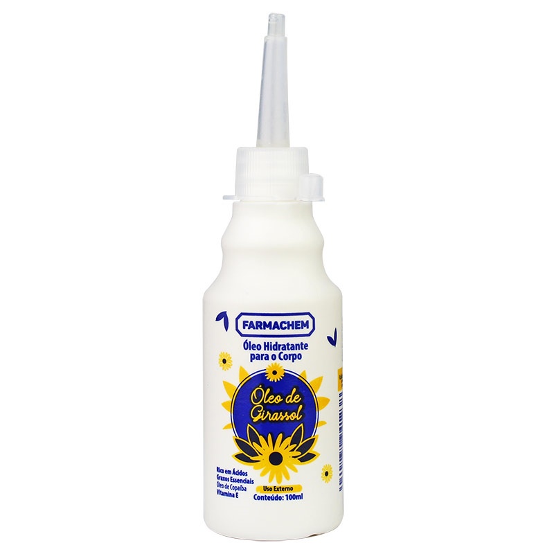 Oléo de Girassol Farmachem 100ML Almotolia