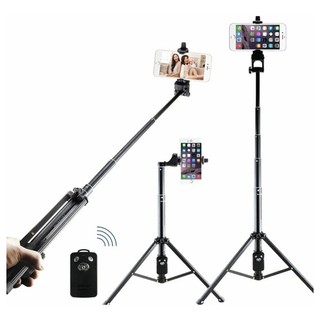Tripé Universal Telescópico Câmera E Celular 1,33m Controle