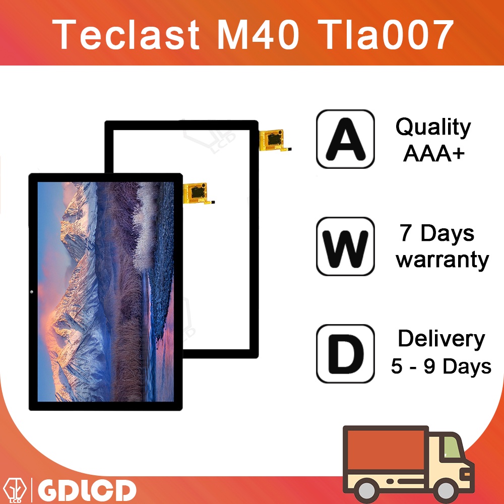 Tela Touch Lcd Para Teclast M40 10.1 Ala007 Dh-10329A1-Gg-Fpc749-V2.0 Android Tablet Tab Tela Lcd Sensor De Digitador De Vidro Painel