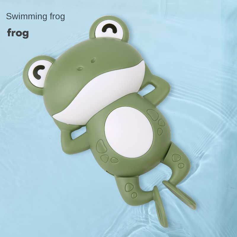 hamleys swimming frog bath toy