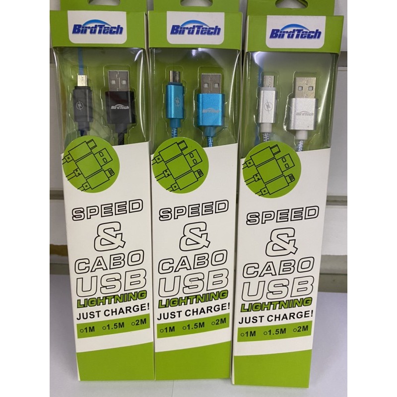 Cabo Carregador Usb Celular V8 Android Turbo Rápido Reforçado