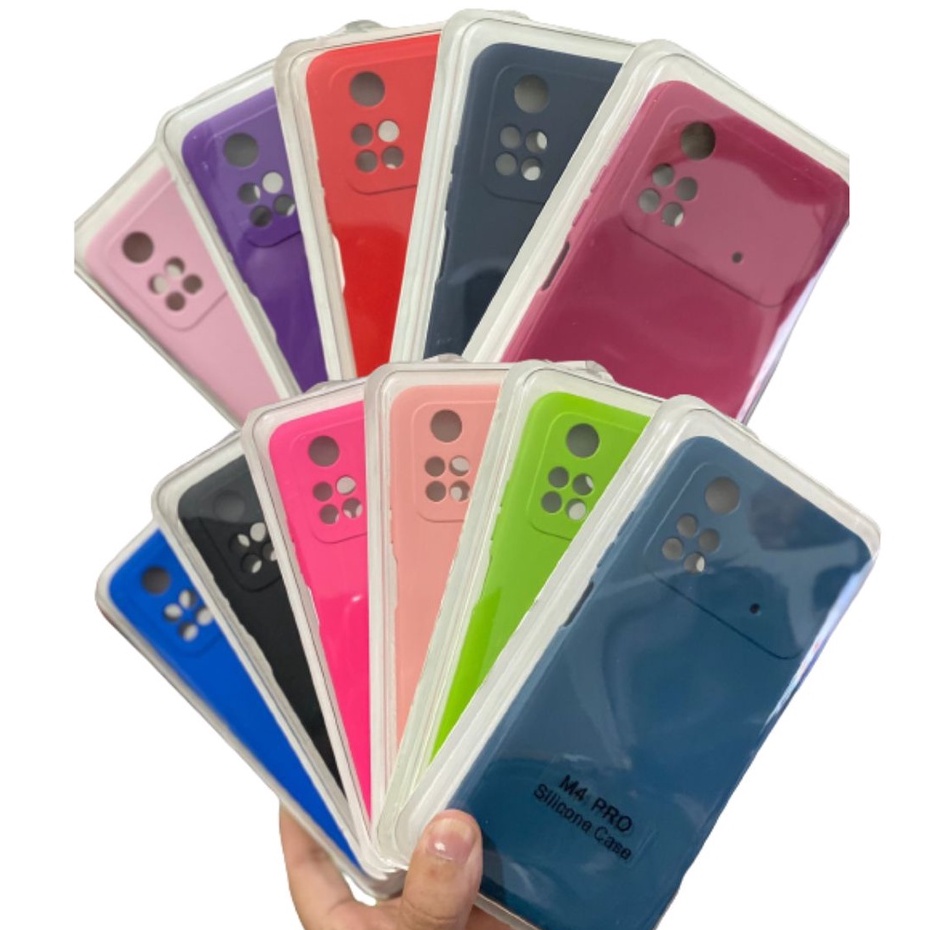 capa case proteção Xiaomi Poco M4 PRO 4G aveludada por dentro