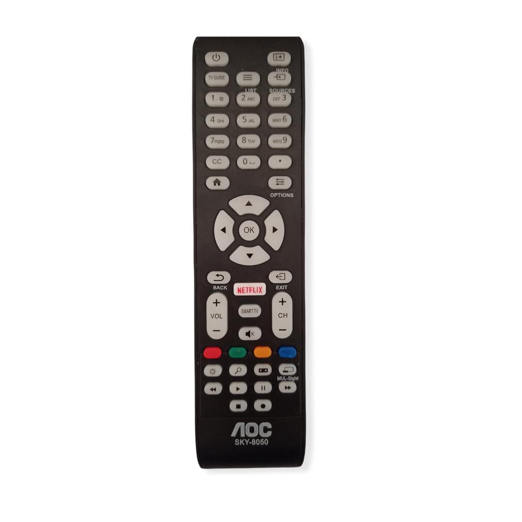 Controle Remoto Tv Aoc Smart Netflix 32 40 42 50 Polegadas