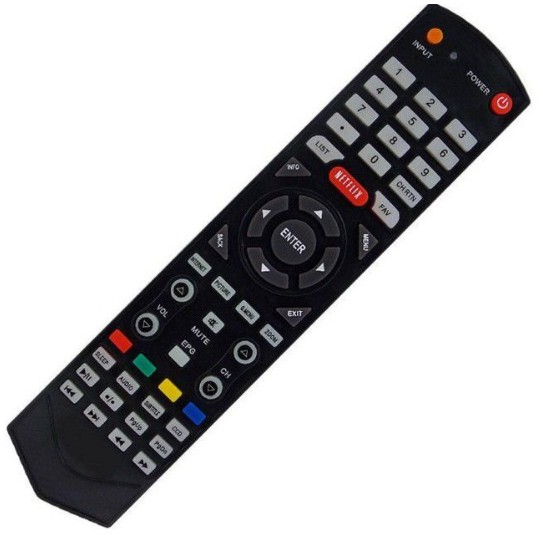 Controle Remoto TV LCD / LED STI SEMP Toshiba C/ NETFLIX  CT-6560 / CT-6390 / LE1958W / LE2458F REM-8050