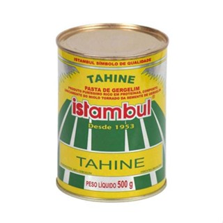 Tahine Pasta De Gergelim 500g - Istambul em Oferta na Shopee