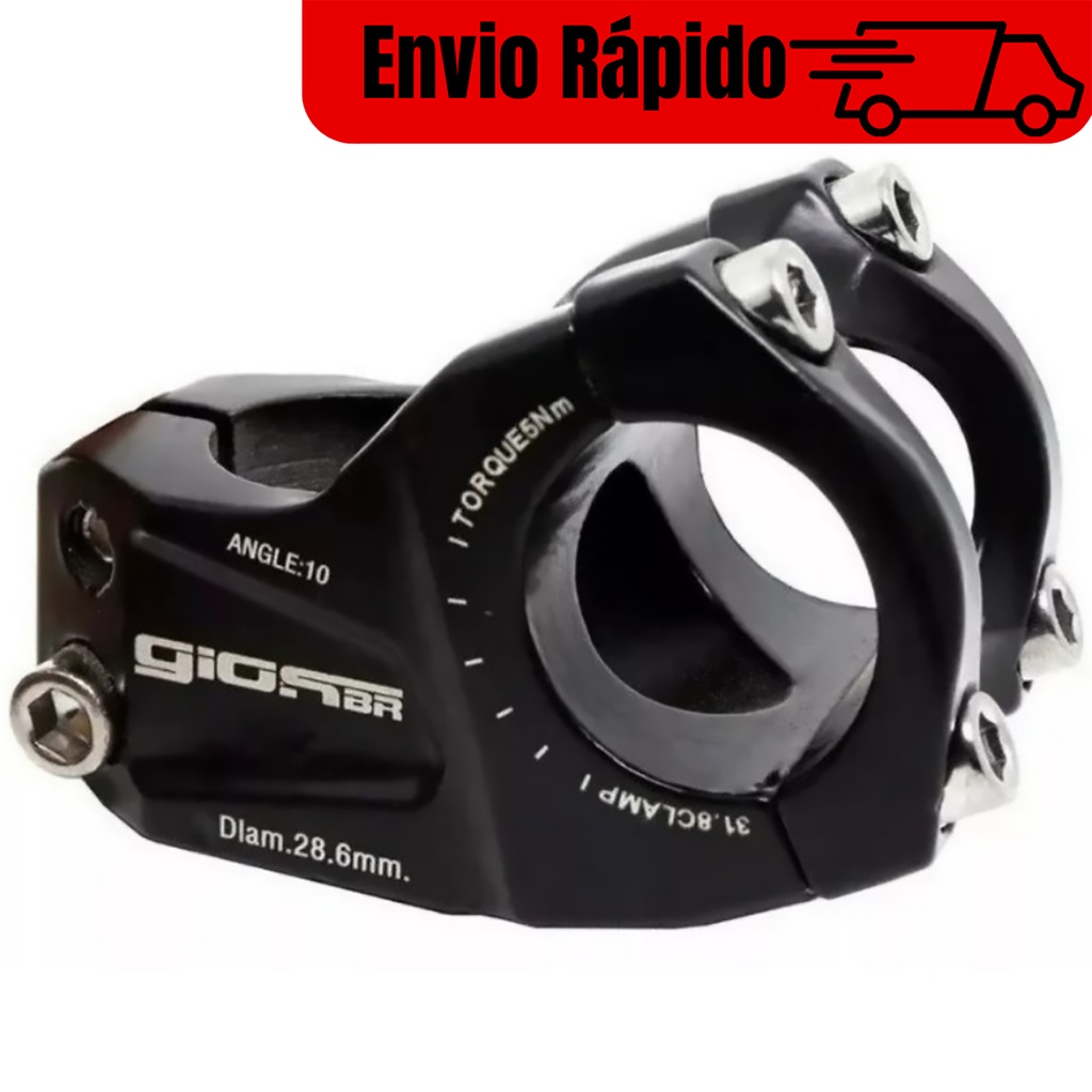 Mesa Gios Original Suporte de Guidão Bike 31.8X50MM