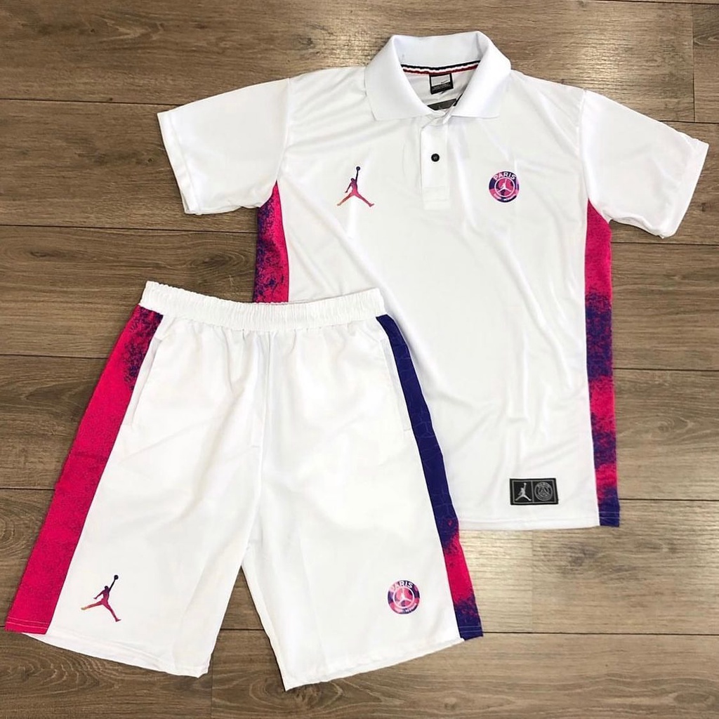 Kit Conjunto Psg Paris Saint-Germain Masculino - Pólo e Bermuda top 2022 ( Envio Rápido )