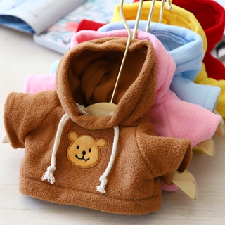 20/30/40 Centímetros Bonecas De Pelúcia Roupas Com Capuz Camisola Brinquedo Aminal Kawaii Acessórios De Vestuário em Oferta na Shopee