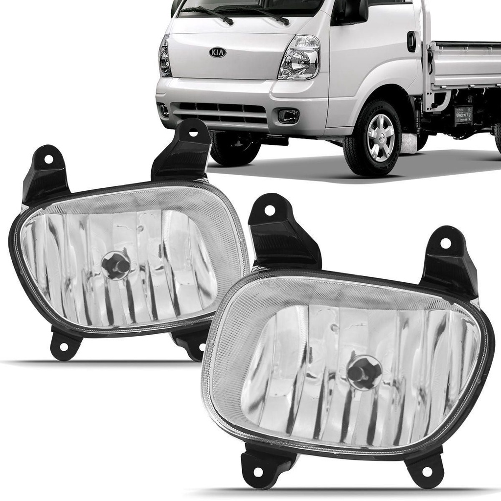 Farol Milha Bongo 2008 2009 2010 2011 2012 em Oferta na Shopee