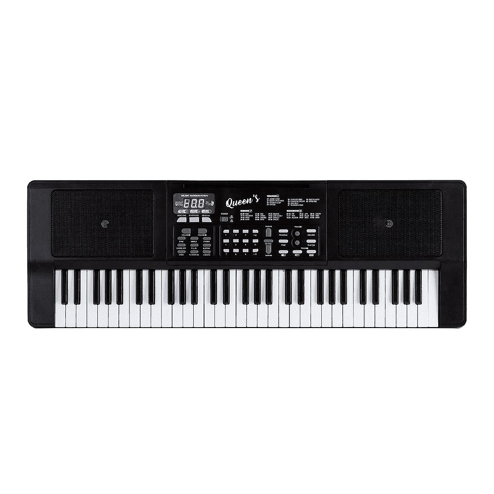 Teclado Musical Para Iniciantes Queens 61 Teclas 10 Musicas · foto 2