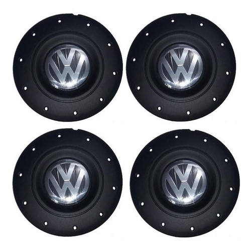 Jg Calota Centro Roda Ferro Vw Aro15 M.amarok Fox Polo 5furo