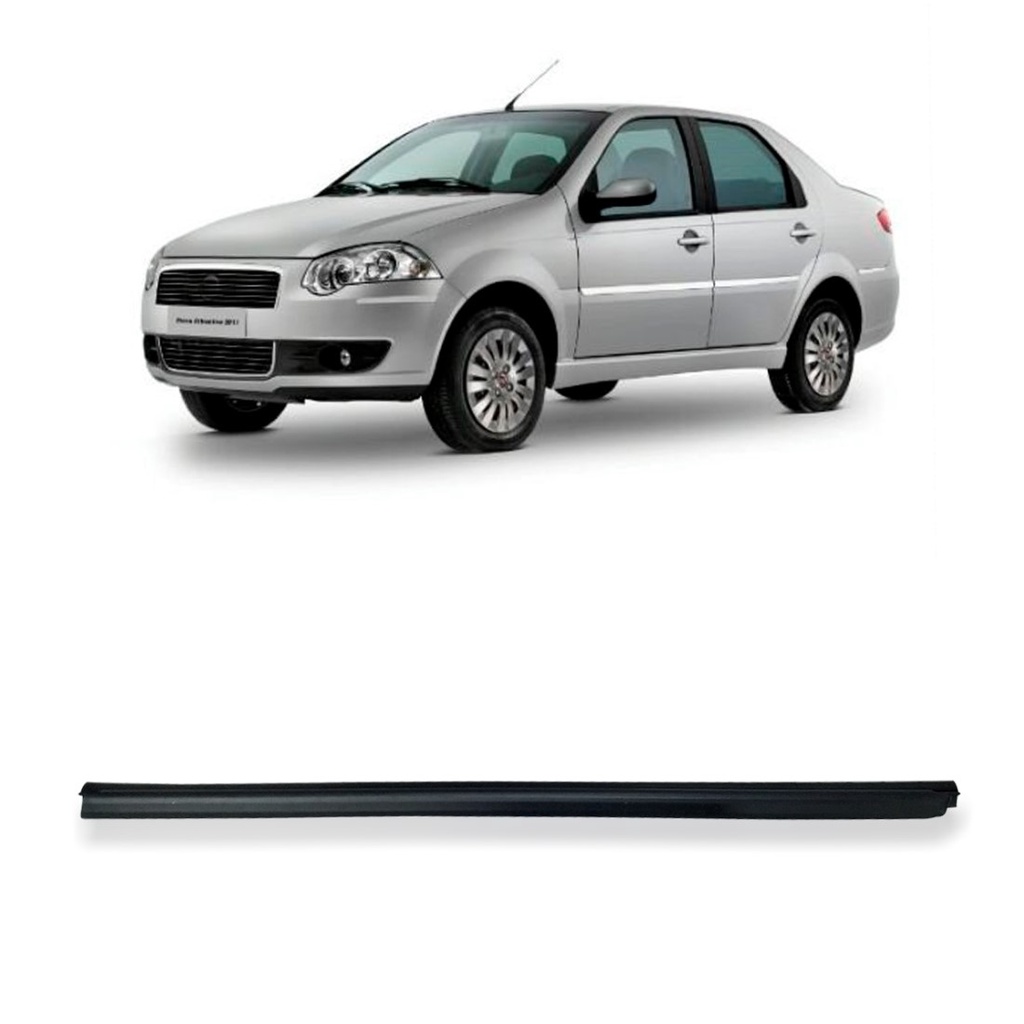 Pestana Dianteira Externa Esquerda Palio 5 Portas Siena Weekend em Oferta na Shopee