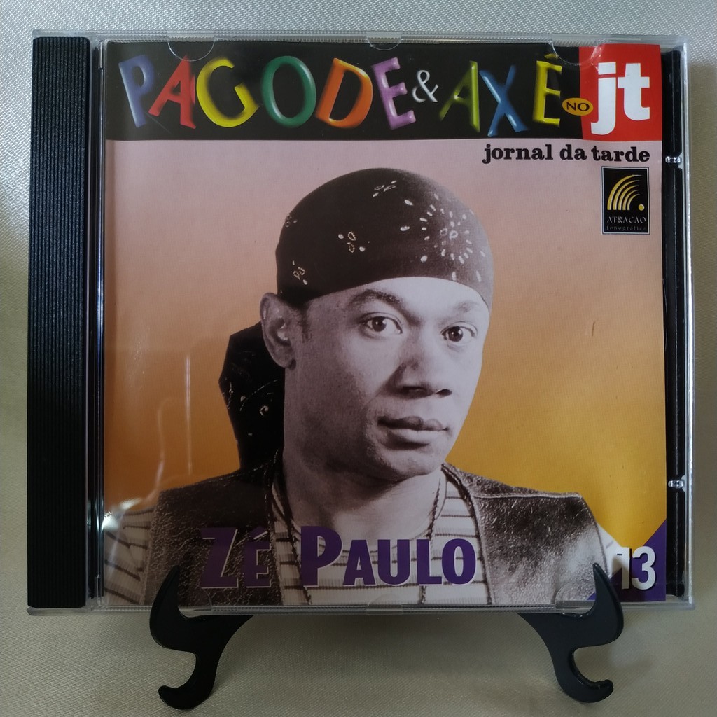 CD - ZÉ PAULO - PAGODE & AXÉ NO JT - JORNAL DA TARDE - VOL 13