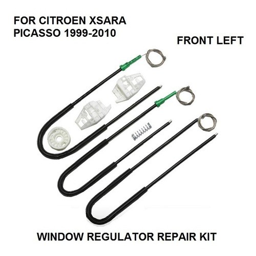Kit Reparo Máq. Vidro Elétrico Xsara Picasso Diant.c/arraste