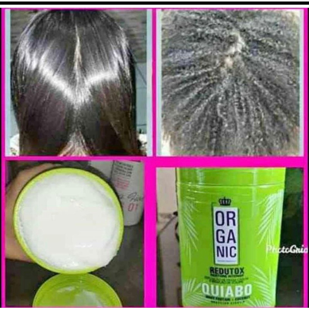Redutox Quiabo Máscara Capilar Selante Hidratação 1000g alisa ate 80%