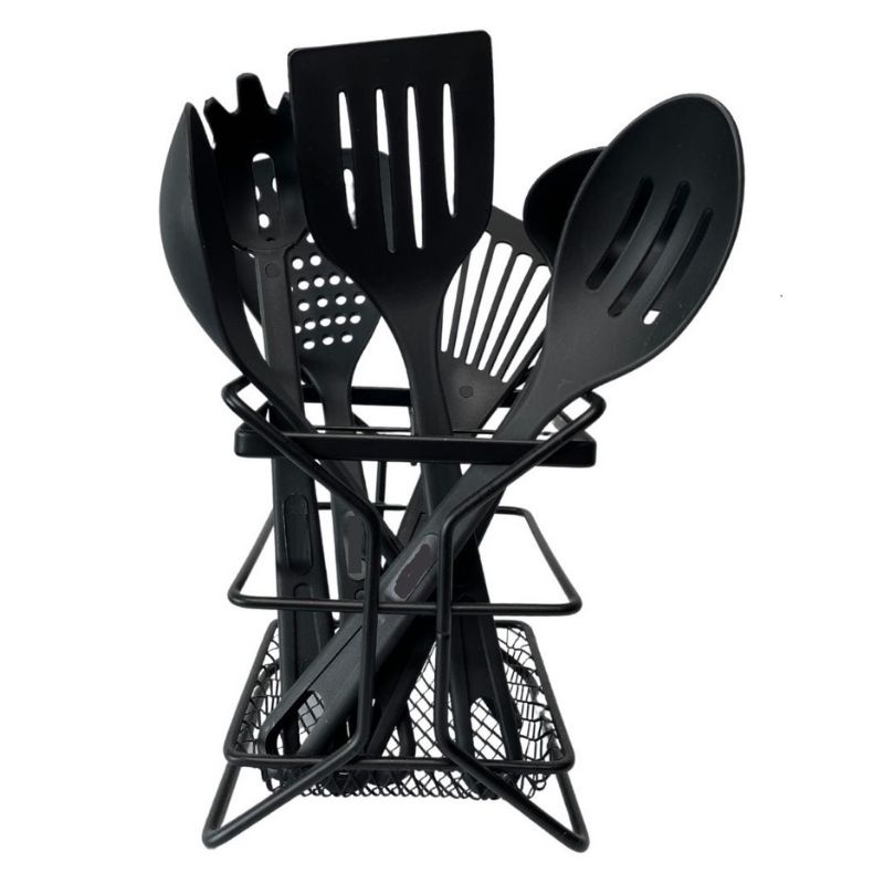 CONCHA ESPATULA ESPUMADEIRA PEGADOR COLHER DE ARROZ DE PLÁSTICO PRETA 29 CM. concha plástico nova utensílios cozinha