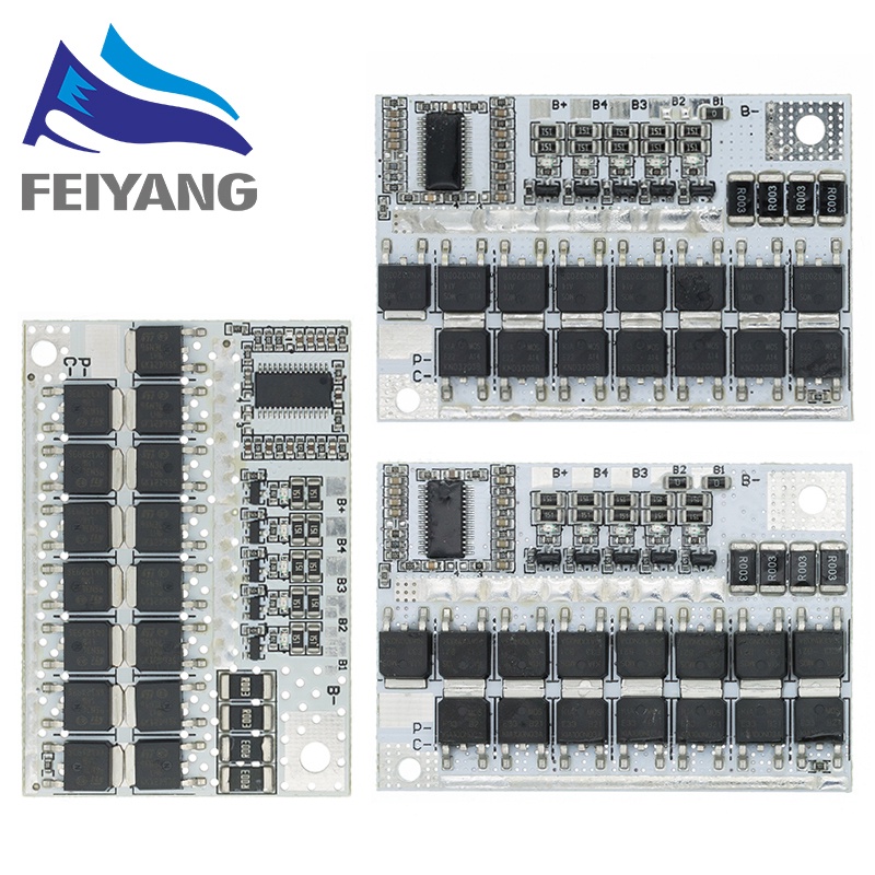 Placa De Circuito De Proteção Da Bateria De Lítio Li-ion LMO Ternary 5S 4S 3S BMS 100A 21V 18V 16.8V 12V 18650