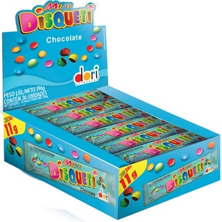 Chocolate Confeito Mini Disqueti 11g C/ 36un - Dori