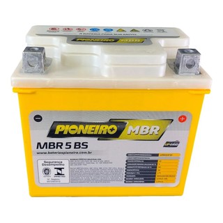Bateria Pioneiro Mbr 5-bs 12v 5ah Titan Fan Cargo 125 150