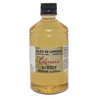 Óleo de Linhaça Acrilex 500ml em Oferta na Shopee