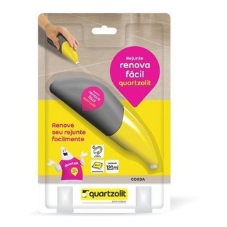 Renova Fácil Quartzolit Rejunte Líquido 120 Ml Cinza Platina
