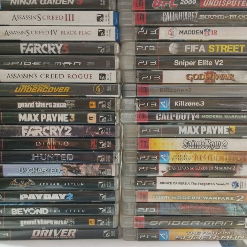 Jogos Para Playstation 3 Original Mídia Física - Games - Usado