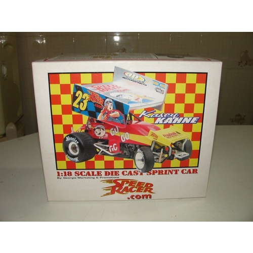 Speed Racer 1/18 Kasey Kahne Print Car Hoosier 2001 Numera