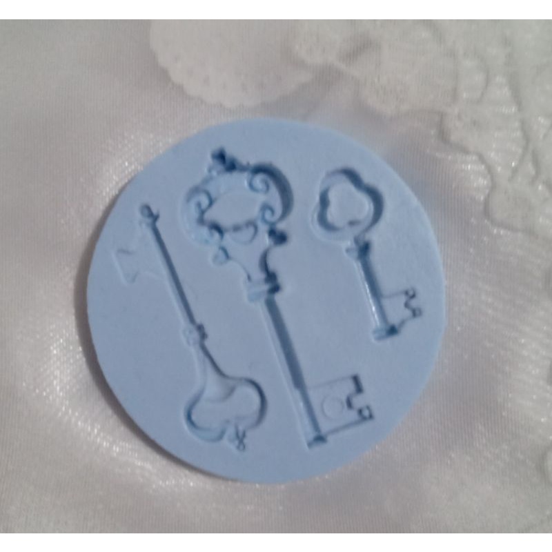 Molde de silicone Trio de chaves
