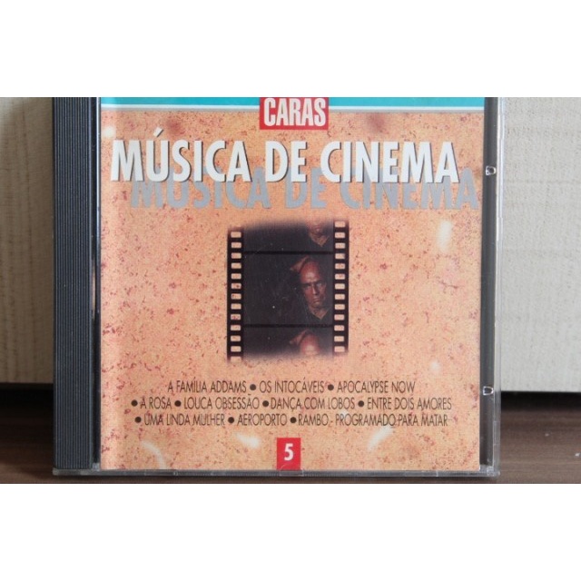 CD Revista CARAS Música de Cinema Caras 5