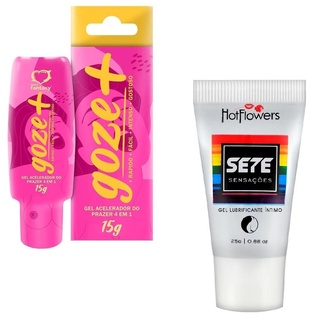 Gel Goze+ Acelerador Do Prazer E Gel 7 Sensacoes