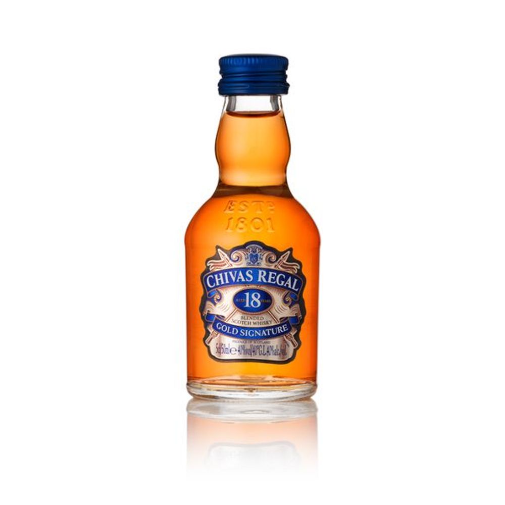 Chivas Regal 18 Anos Miniatura 50ml Envio Imediato Shopee Brasil