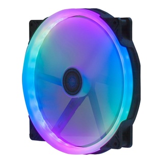 Cooler Fan 200mm 20cm 32 Led Argb Gabinete Computador Silencioso Dex