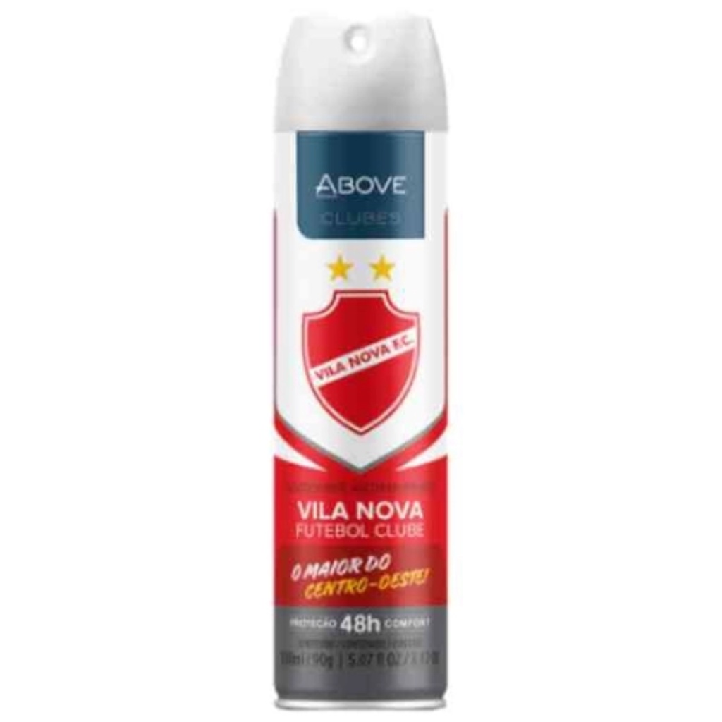 DESODORANTE ANTITRANSPIRANTE ABOVE CLUBE VILA NOVA 150ML